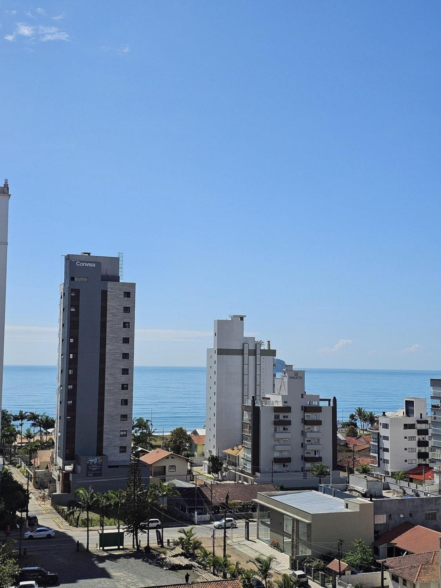 Apartamento Ap Beach 901 Em Balneario Picarras, Vista Mar Exterior foto